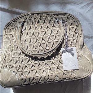 Jigsaw, Style “Lisbon” Gray Leather Bag